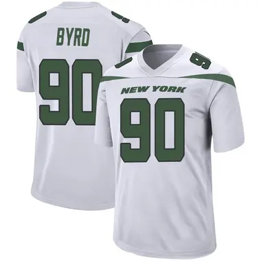 Unsigned Dennis Byrd Jersey #90 New York Custom Stitched Green