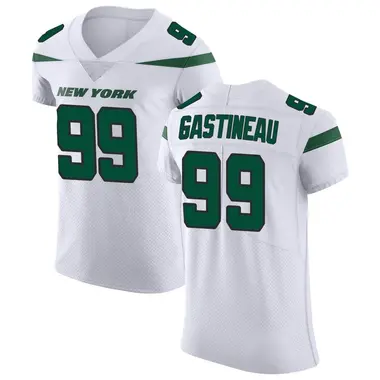 New York Jets #99 Mark Gastineau Legacy Retired Player Game Jersey - White  - Dingeas