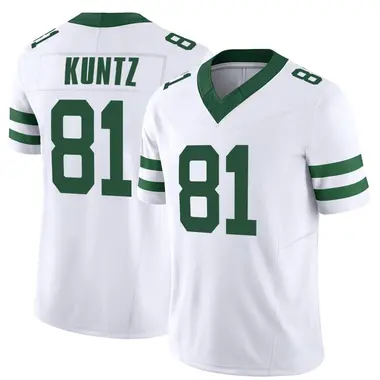 Men's Nike Garrett Wilson Stealth Black New York Jets Alternate Vapor Untouchable Limited Jersey