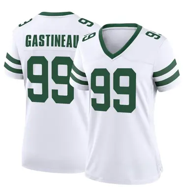 Women's Nike Mark Gastineau Stealth Black New York Jets Game Jersey Size: Large