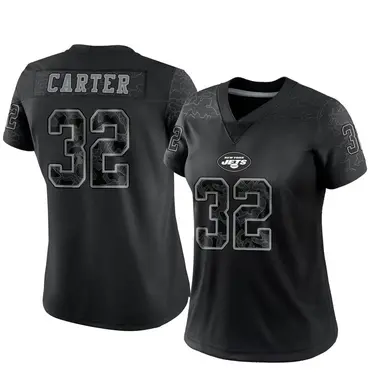 New York Jets #32 Michael Carter Legacy Vapor FUSE Limited Jersey – White –  Pasctrendy